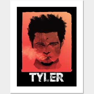 Tyler red Posters and Art